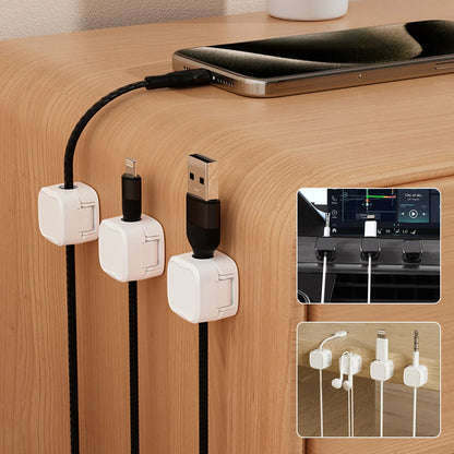 Magnetic Cable Organiser Clips Cable Management Wire Manager