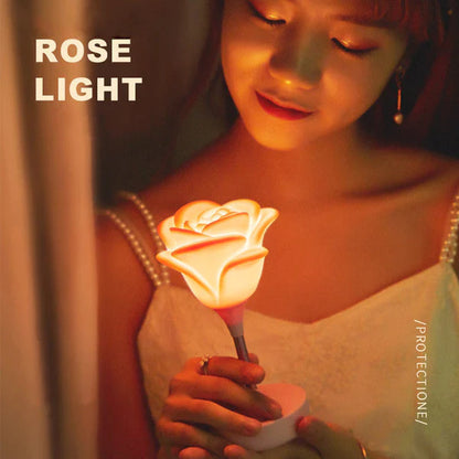 Rose Flower Romantic Touch Night Light