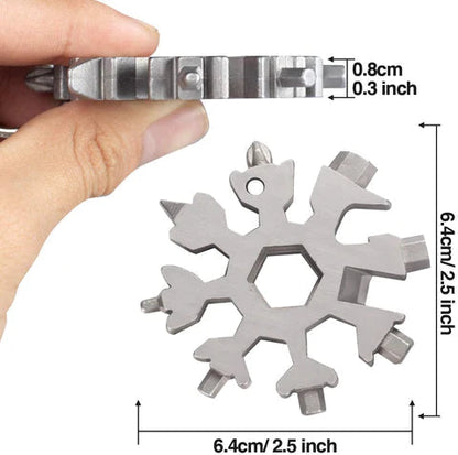 Snowflake Multifunction tool (18 in 1) at $9.97 from OddityGate