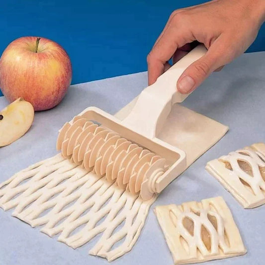 Lattice Pie Crust Cutter With Roller at $12.47 from OddityGate
