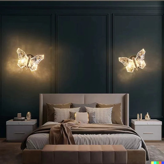 Nordic Butterfly Wall Lamp