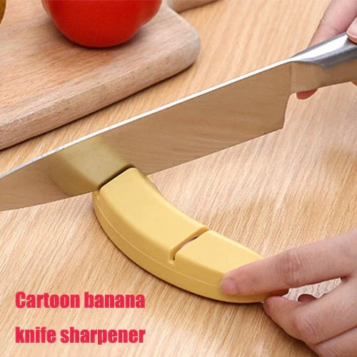 Banana Shape Creative Knife Sharpener Tool at $21.47 from OddityGate