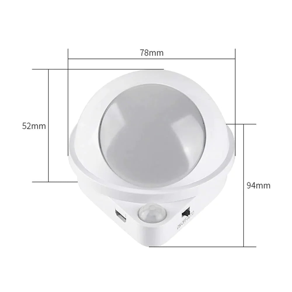 360 Rotating Water Drop Magnetic Night Lamp at $21.47 only from OddityGate