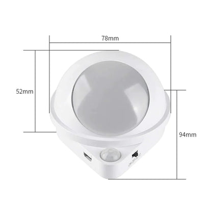 360 Rotating Water Drop Magnetic Night Lamp at $21.47 only from OddityGate