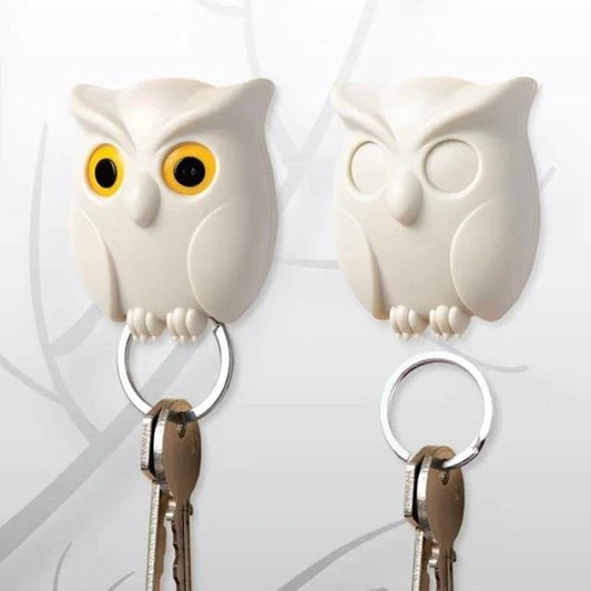 Cute Night Owl Magnetic Wall Key Holder at $15.80 from OddityGate