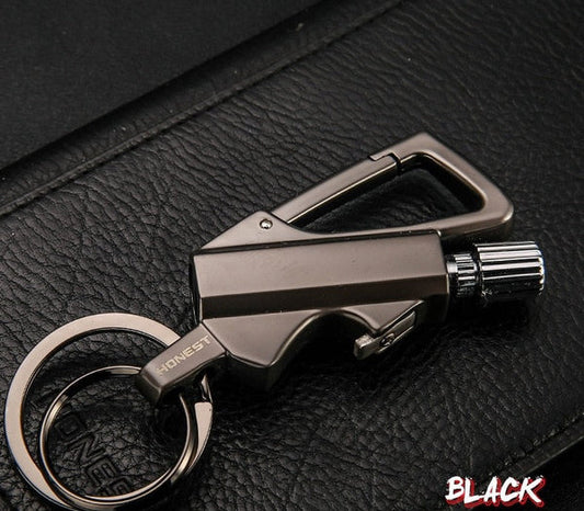 Outdoor Windproof Lighter Match Keychain at $15.99 from OddityGate