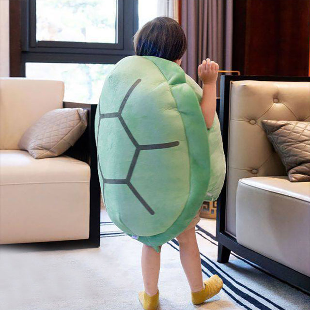 Wearable Funny Turtle Shell Plush Pillow at $38.97 from OddityGate
