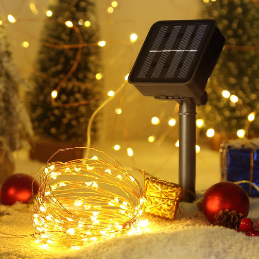 LED Outdoor Solar Lamp String Lights 100/200 LEDs 10m at $19999.00 from OddityGate