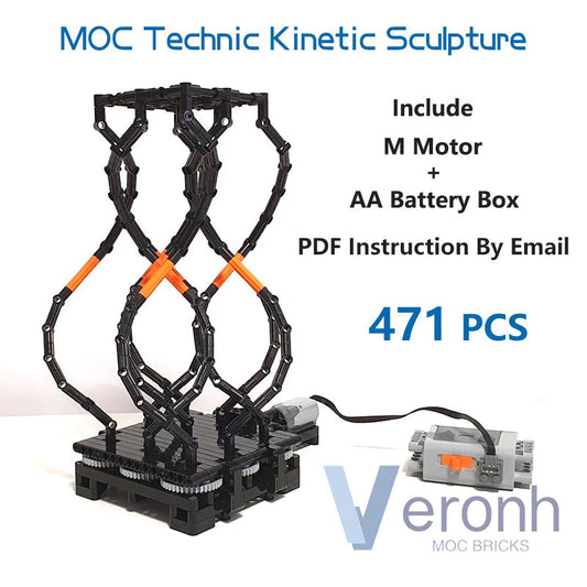 MOC High-Tech Slithy Toves-Kinetic Sculpture at $72.47 from OddityGate