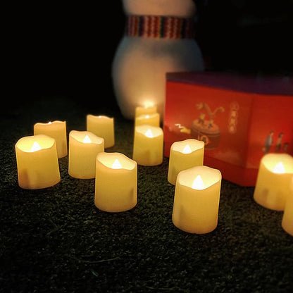 Rechargeable LED Candles Timer Remote Flameless Flickering at $32.47 from OddityGate