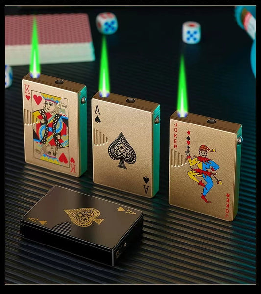 Metal Playing Card Lighter at $14.97 from OddityGate