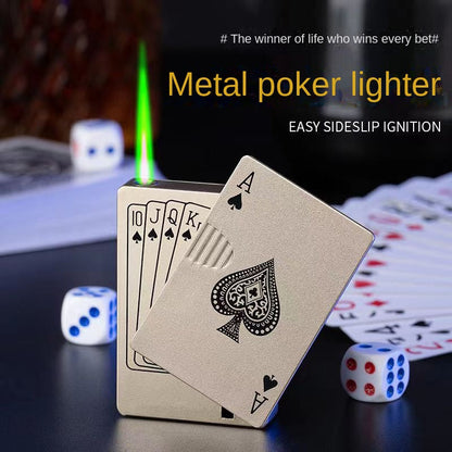Metal Playing Card Lighter at $14.97 from OddityGate