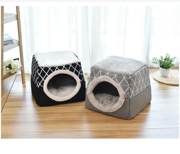 Soft Nest Kennel Pet Bed for Cats Dogs at $26.47 from OddityGate