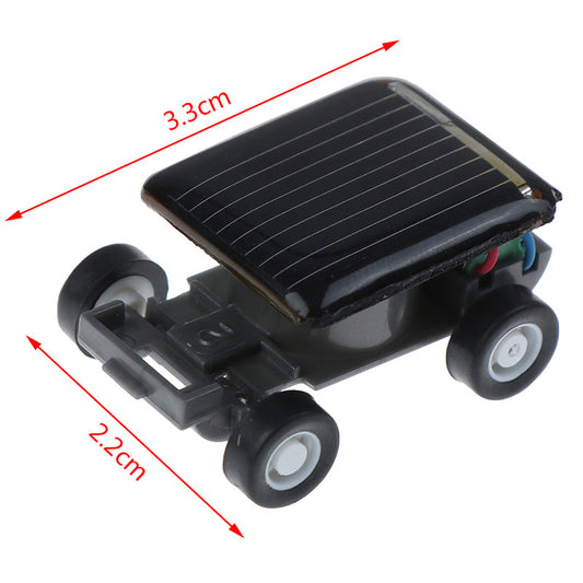 Mini Solar Car Gadget Smallest Solar Power Toy