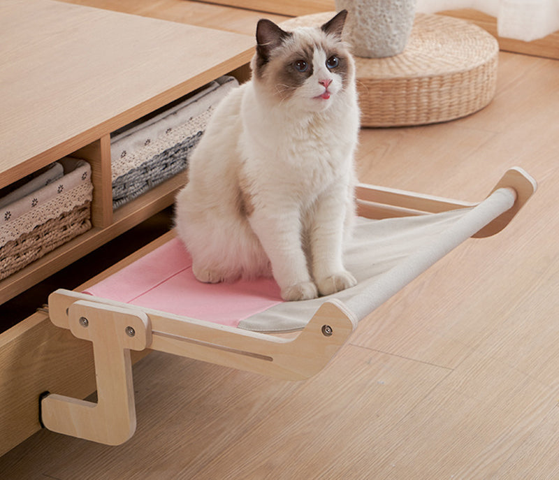 Cat Hanging Bed Windowsill Table Bedside at $39.97 from OddityGate