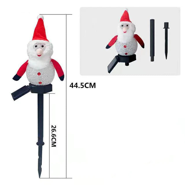 Snowman Christmas Decoration Waterproof Solar Led Light at $19.98 from OddityGate