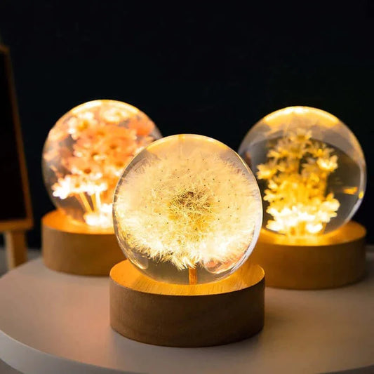 Dandelion Crystal Flower Lamp at $39.97 from OddityGate