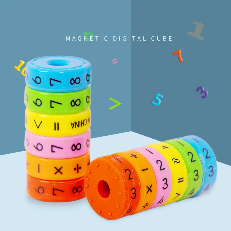 Children Magnetic Mathematics Digital Learning Educational Toys