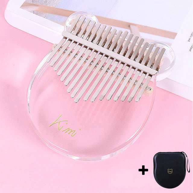 Kalimba 17 Key Thumb Piano High Quality transparent at $44.80 from OddityGate