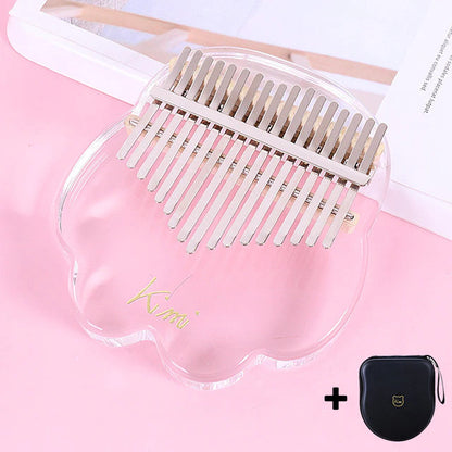 Kalimba 17 Key Thumb Piano High Quality transparent at $44.80 from OddityGate
