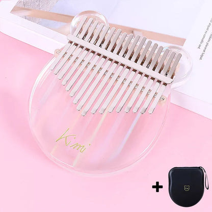 Kalimba 17 Key Thumb Piano High Quality transparent at $49.80 from OddityGate
